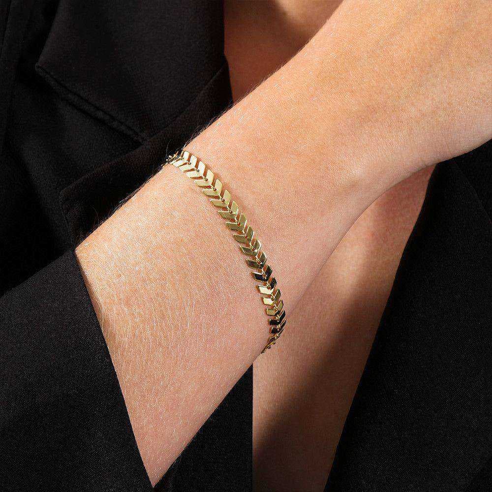 Pulseira Dourada de Seta, imagem 2